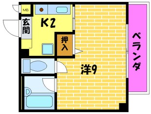 アネックス北島の物件間取画像